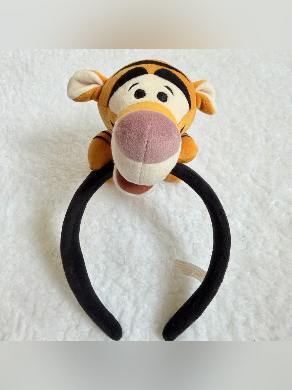 Disney Tokyo Resort Winnie the pooh Tigger fluffy Ears Headband Disneyland